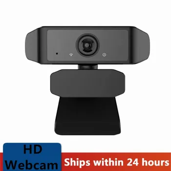 

Webcam 1080P HDWeb Camera With Built-in HD Microphone 1920 X 1080p USB Plug N Play WebCam Widescreen Video Computer Peripheras