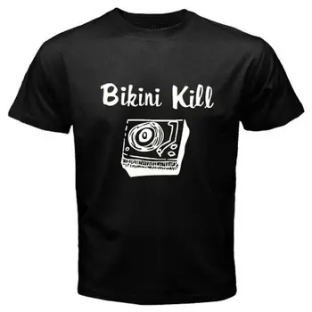 

New BIKINI KILL Indie Rock/Punk Le Tigre Yea Men's Black T-Shirt Size S to 3XL