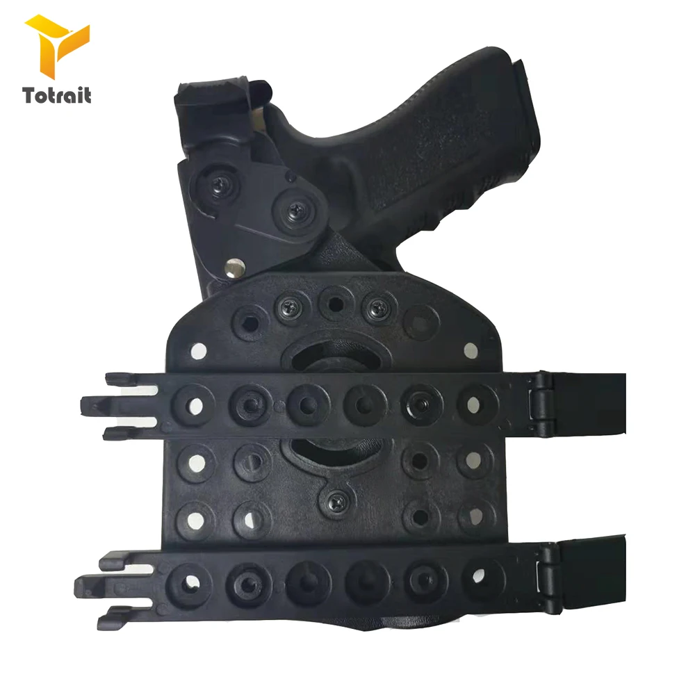 

Tactical Molle Gun Holster Plate Platform Waist Clip Airsoft Strike Adapter Combat Fit USP/1911/Glock17/P226 Gun Accessories
