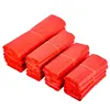 50pcs 9 Sizes Red Carry Out Bags Gift Bag Retail Supermarket Grocery Shopping Plastic Bags with Handle Food  for business Bag ► Photo 1/6