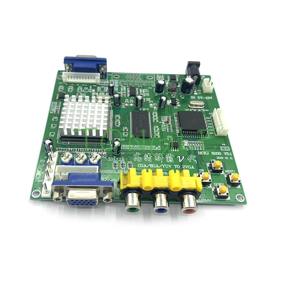 GBS 8200 Video Converter CGA / EGA YUV RGB для VGA Game De Arcade монитор Джамма LCD|Игры с монетами| |