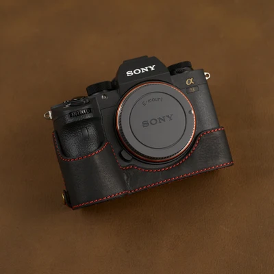 Ручная работа фото камера натуральная кожа сумка корпус чехол для sony A7R4 A7RM4 A7RIV A74 Alpha 7RIV ILCE-7RM4 защитный чехол