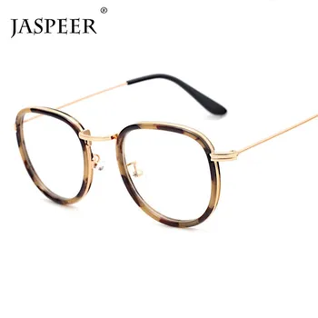 

JASPEER Oversized Square Glasses Frames Women Men Retro Eye Glasses Frames Eyeglasses Computer Glass Vintage Optical Frames