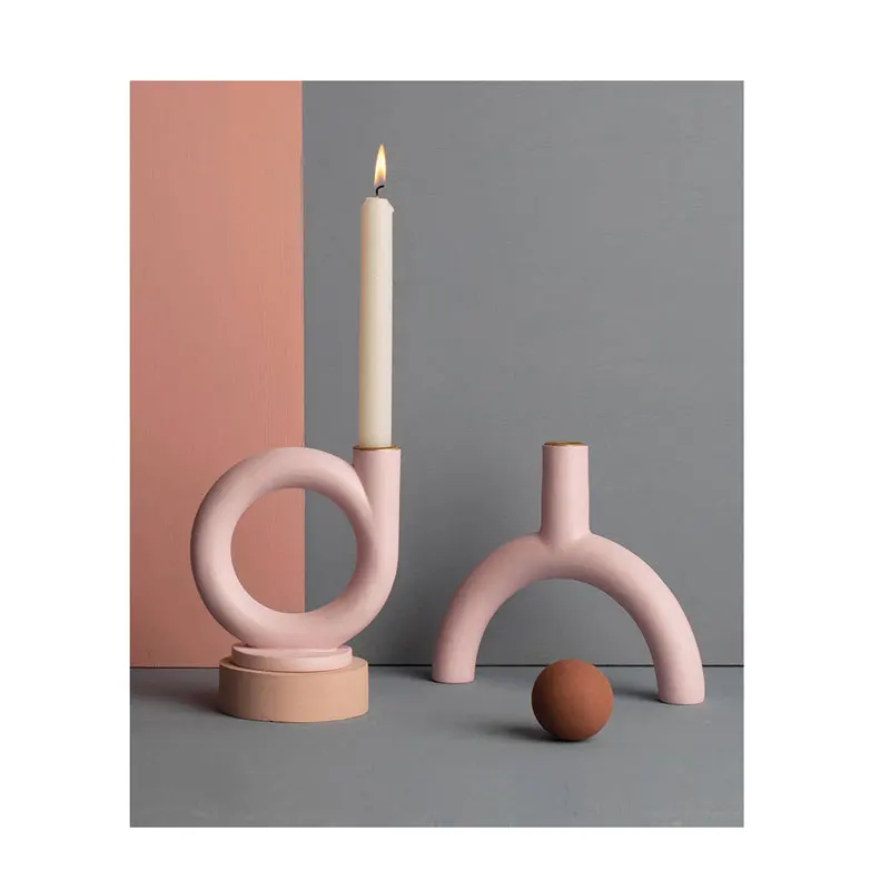 Southern Cross Nordic Creative Candlelight Dinner Props Candlestick Decoration Candle Holder Light Luxury Romantic Table Home | Дом и сад