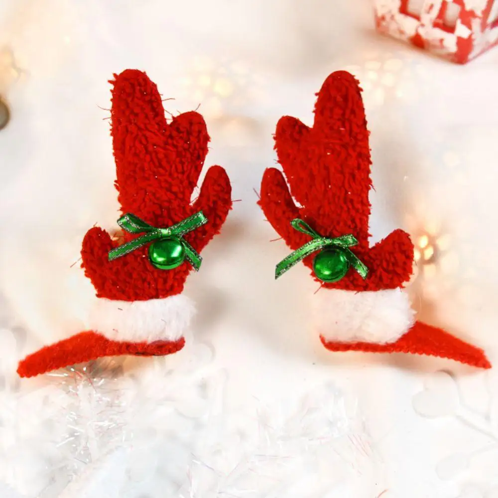 Украшение для волос с героями мультфильмов Merry christmas party Dressup шпильки заколка для волос резинки рождественские детские заколки подарок для рождественской вечеринки декор