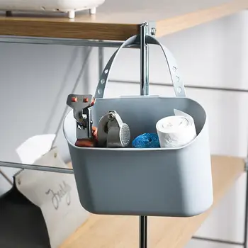

Hanging Bag Adjustable Bathroom Holder Sink Desktop Storage Box Waterproof Organizer Sundries Storage Basket