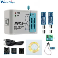 Aggiorna EZP2019 supporto programmatore SPI USB ad alta velocità serie 24/25/26/93 Chip EEPROM Flash Bios con adattatore 2/5/8/12 EZP2019