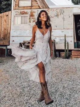 

Lady Women Summer Sexy Fashion Dress Long Sleeveless Floral Beach Party Sundress