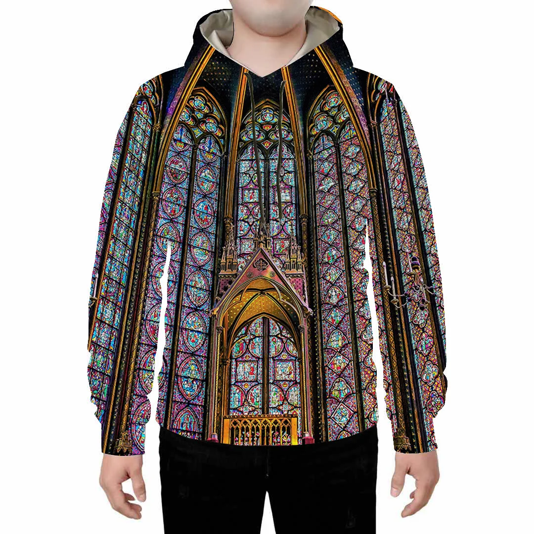 

Factory Direct Selling Source Building Geometric Printing 3 D Digital Printing Men's and Women's Casual Wear Hat Tackle Trimmed