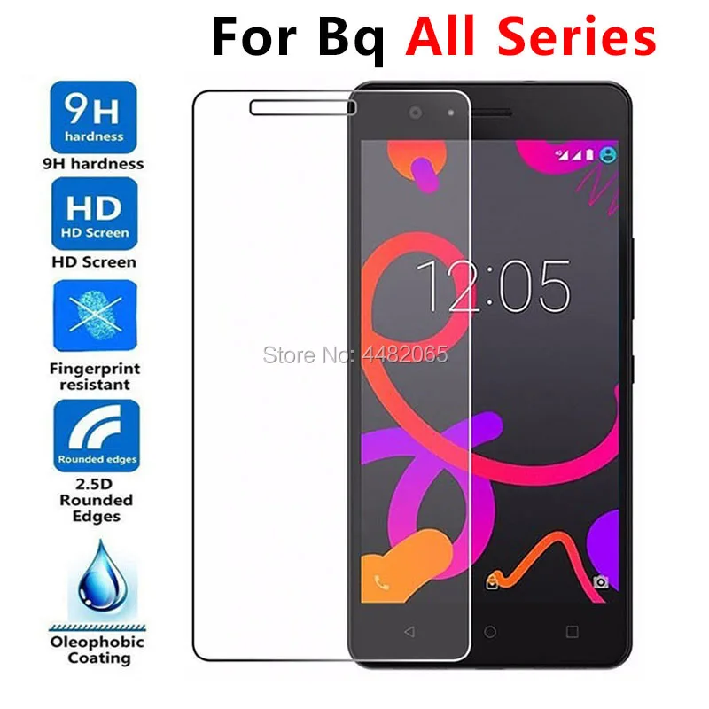 Защитное стекло для Bq Strike 5020 Aquaris X Pro M5 E5 X5 Plus U Lite закаленное защиты экрана M E 5 5m 5e 5x