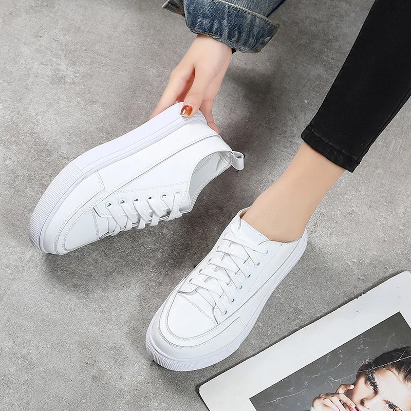 

2019 spring men's casual men's wild white shoes men's shoes student