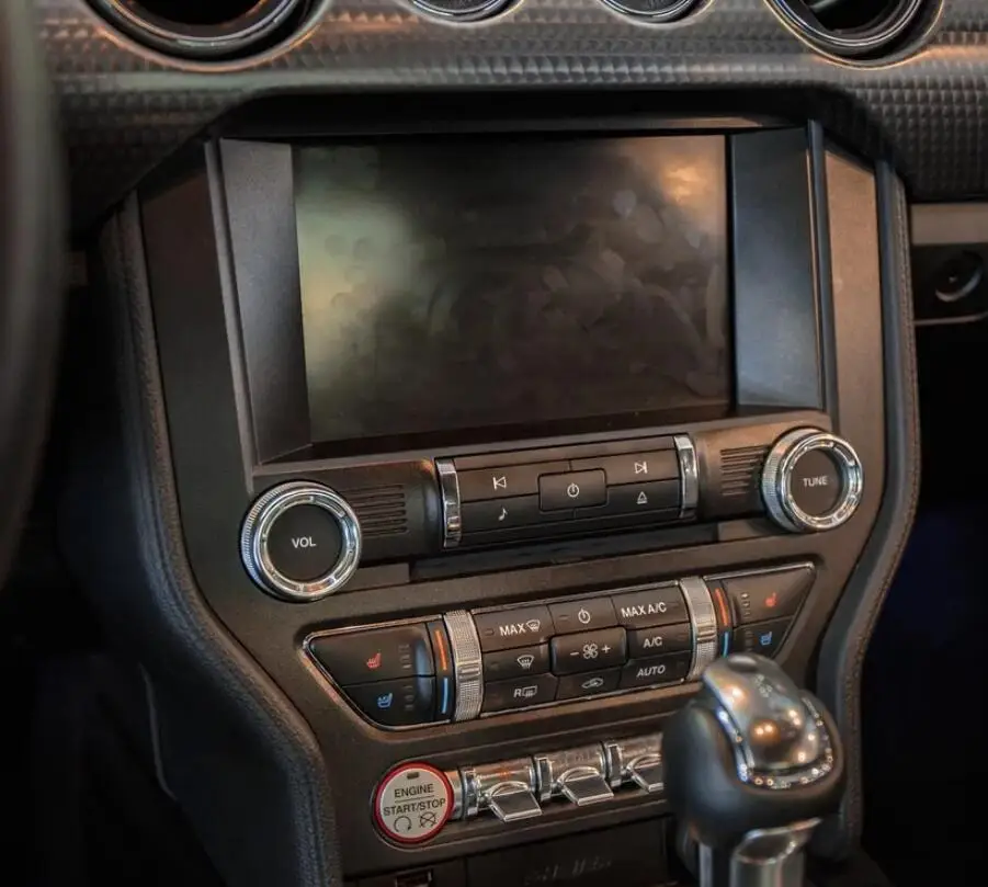 Android 8,1 4 Гб rom Tesla стиль автомобиля gps навигация для Ford Mustang авто стерео радио головное устройство мультимедийный плеер