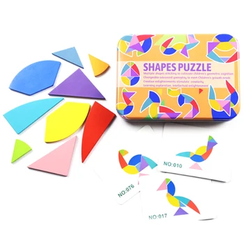 

Hot Sale Wooden Jigsaw Puzzle Board Set Colorful Baby Montessori Educational Toys for Children Learning Developing Toy