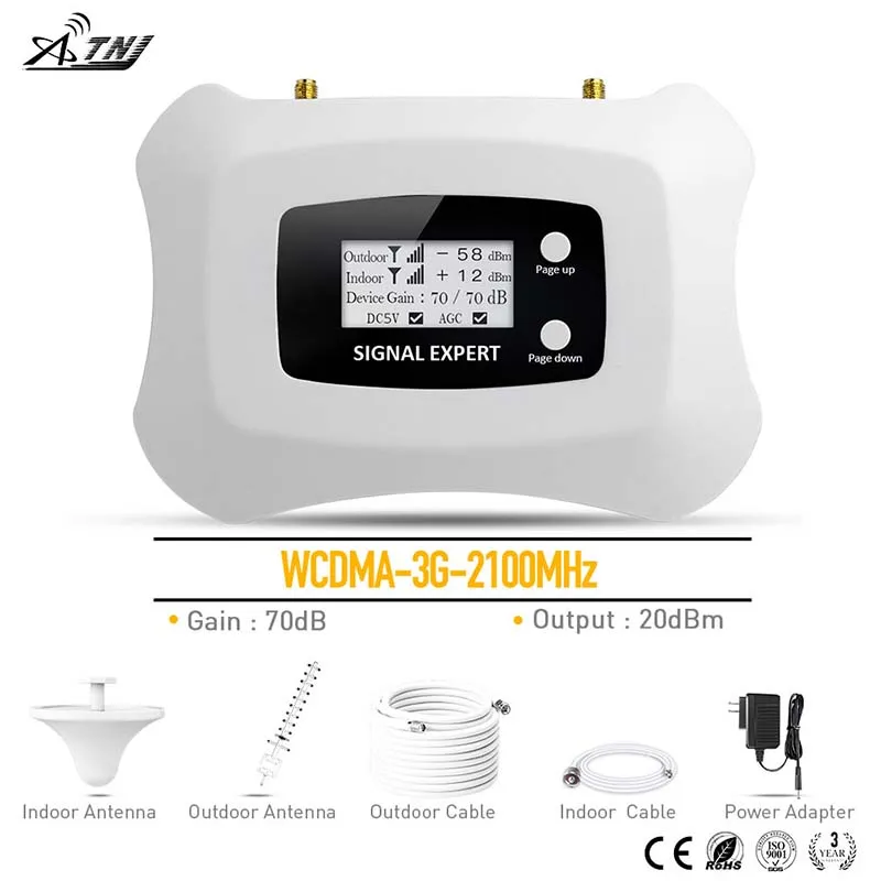 Hot 3G Cellular Amplifier WCDMA 2100MHz 3G Mobile