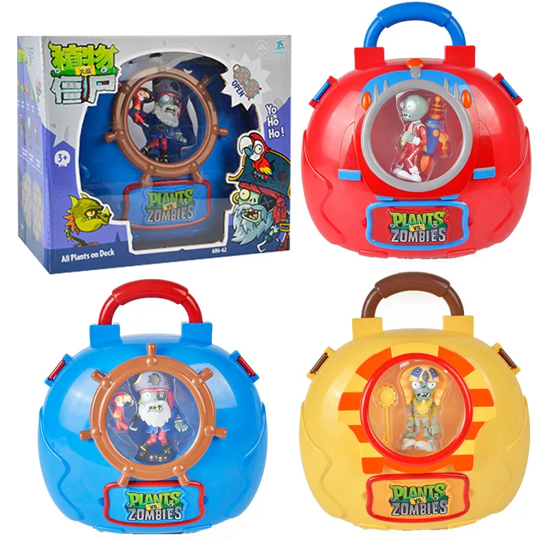 

New Plants vs Zombies Toys vs. Wardrobe Storage Box Large Suitcase Children's Gift Set