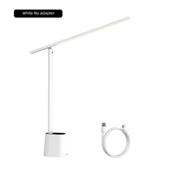 Baseus Eye Protection LED Desk Lamp with Smart Adaptive Brightness and Foldable Design (WHITE)