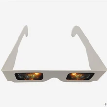 5000 шт 3D дифракционные решетки очки сердце радуга картонные очки белая бумажная рамка для фейерверков Свадебные очки