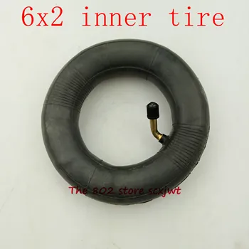 

Lightning Delivery 6*2 inner Tire 6x2 inner tube Pneumatic Tyre Electric Scooter F0 Pneumatic Wheel Trolley Cart Air Wheel
