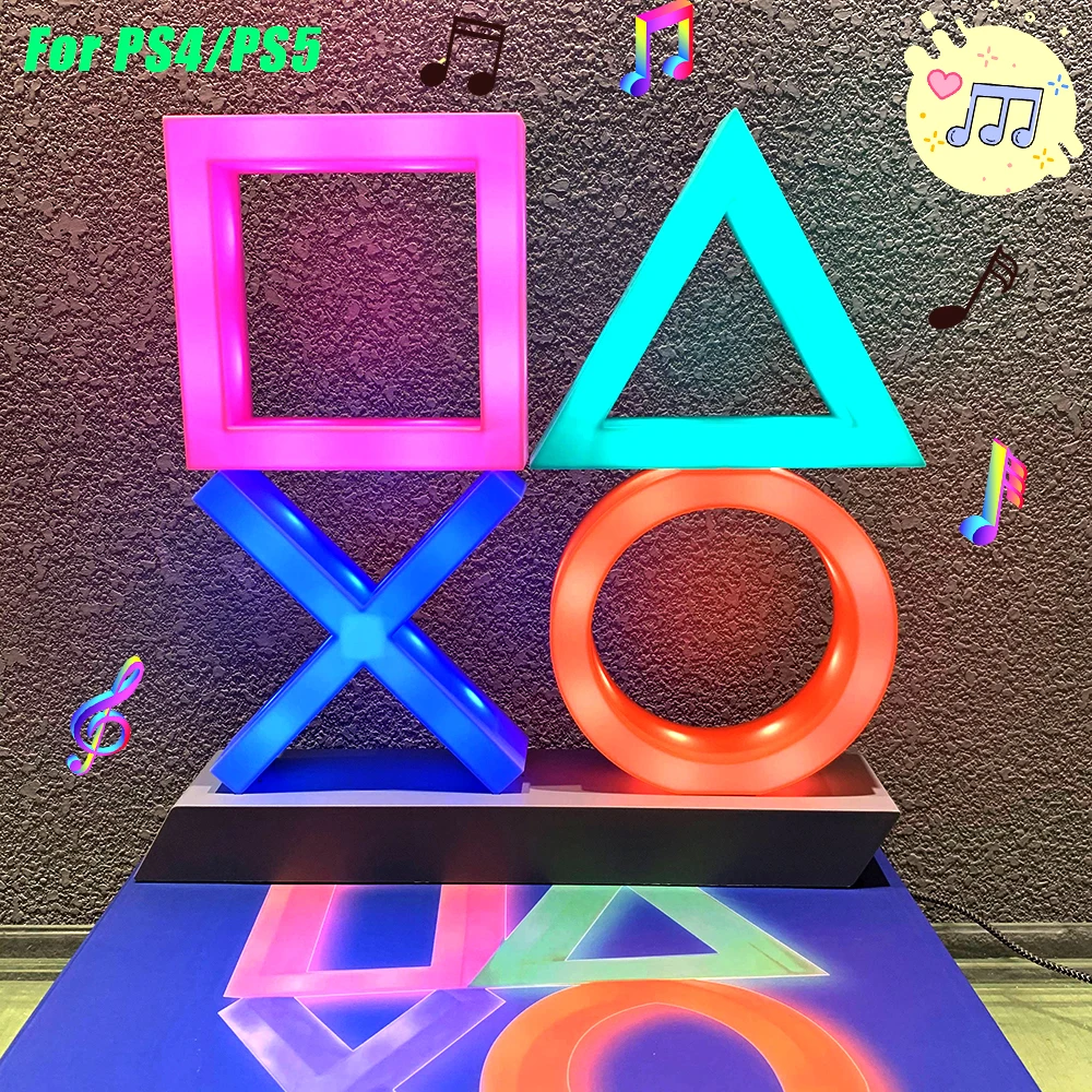 PS4ため/PS5ゲームアイコンランプサインサウンドコントロール