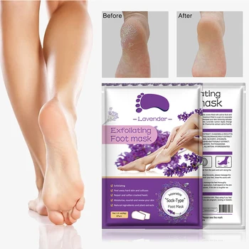 

3 Pairs Dead Skin Remover Feet Exfoliating Foot Mask Skin Heels Foot Peeling Mask for Legs Exfoliating Socks
