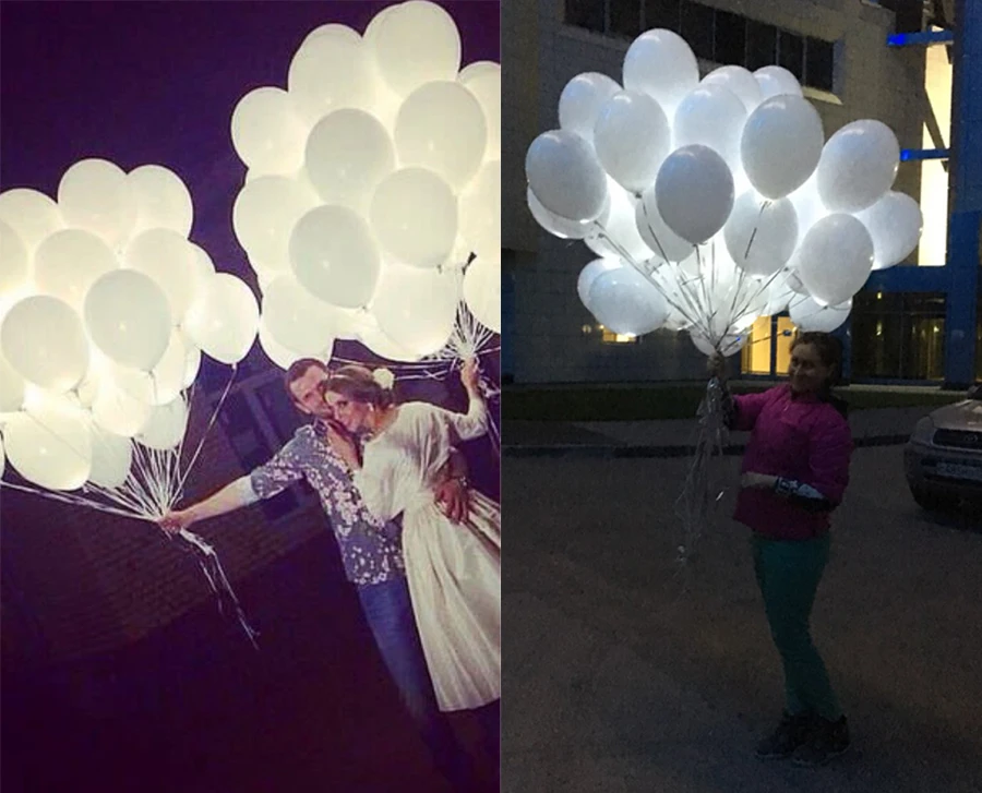 100 БЮ. Luces de globo Led blancas мини lamparas redondas de bola para los deseos фарол de botella decoracion navidena де