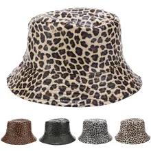 Унисекс, для взрослых женщин и мужчин, винтажная леопардовая Рыбацкая шляпа, Солнцезащитная уличная Кепка W1212