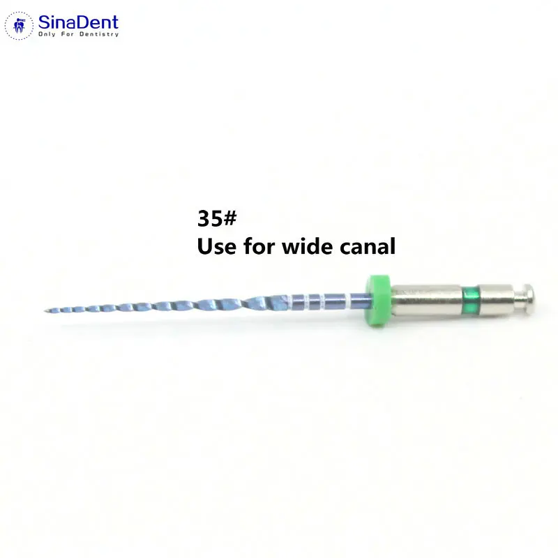 Dental Rotary Files 04 Taper Flexible Files Blue 25mm Assorted Heat Activation Files Endo Files for 5