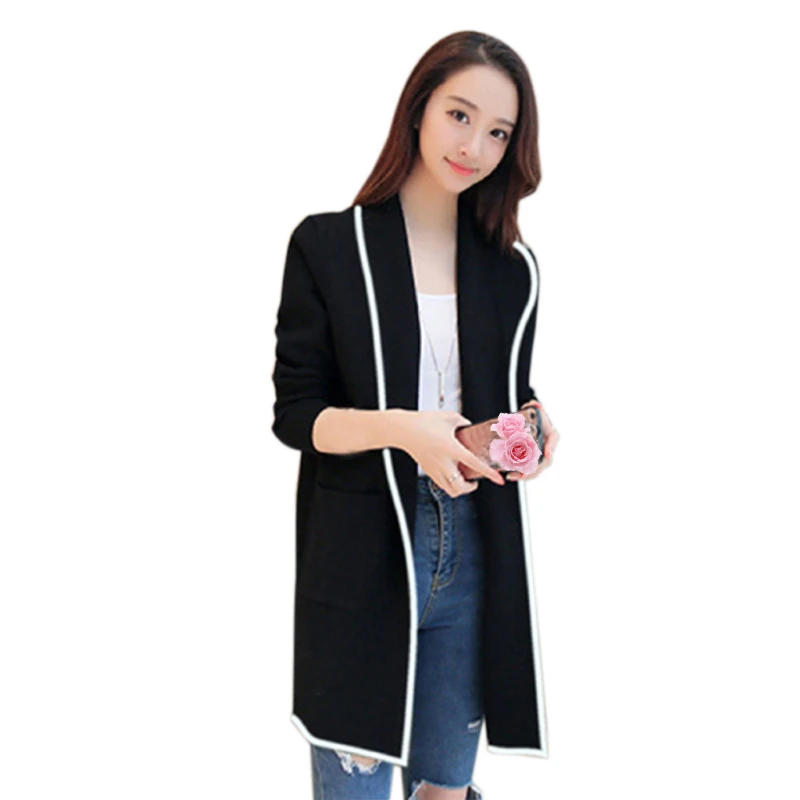 mulheres plus size cardigan cor sólida casaco feminino manga comprida estilo simples moda nova outono inverno cardigan bolso