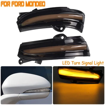 

2x Side Mirror indicator Dynamic Blinker LED Turn Signal Light For Ford Fusion Mondeo 2013 2014 2015 2016 2017 2018