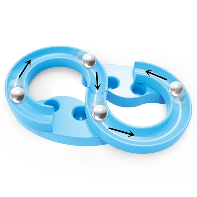 New Stress Relief Toy 8 Track Fidget Pad Spinner Challenging Desk Toy Handle Toys 1