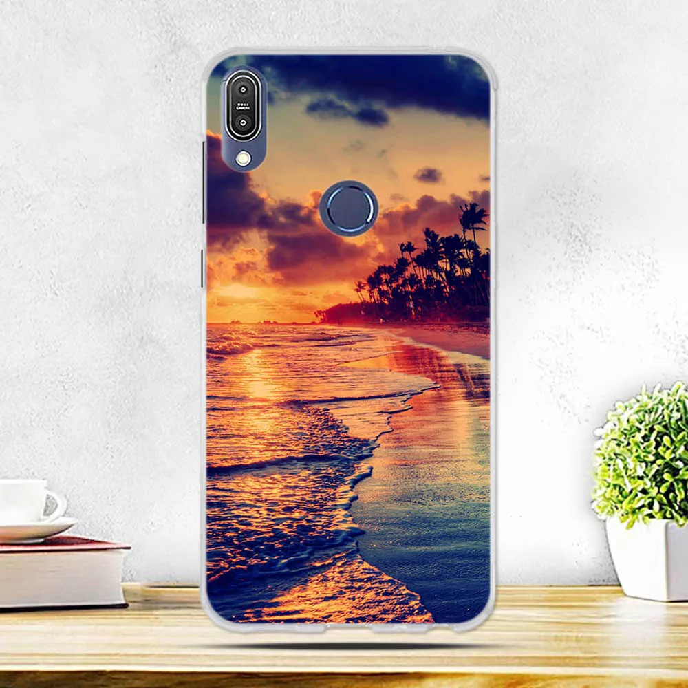 35 Для ASUS Zenfone Max Pro M1 ZB 601KL Чехол Мягкий Тонкий силиконовый чехол s для ASUS Zenfone Max Pro M1 ZB 602KL ZB 602KL X00TD чехол для телефона - Цвет: 35