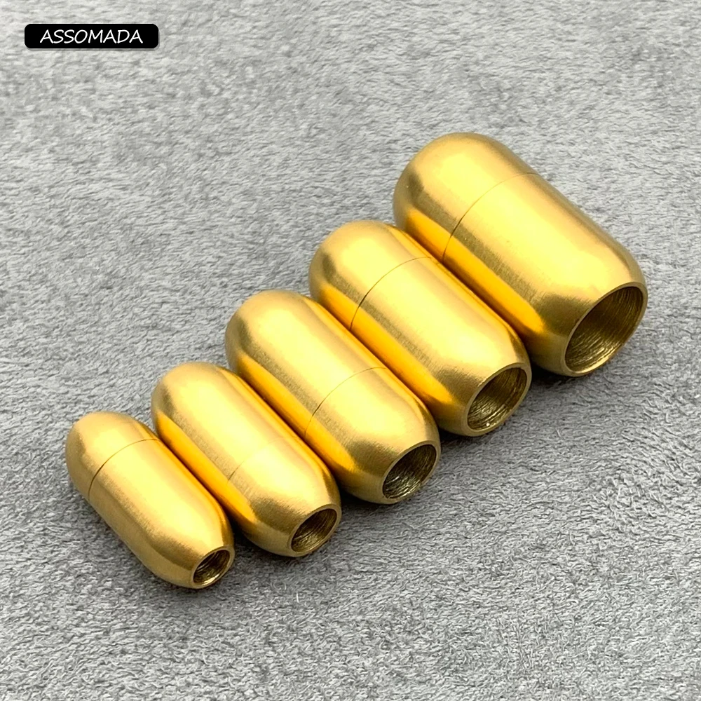40 Chiusure Magnetiche Per Gioielli - Acciaio Inox 8mm In Oro E Argento Per Bracciali E Collane - Foto 3