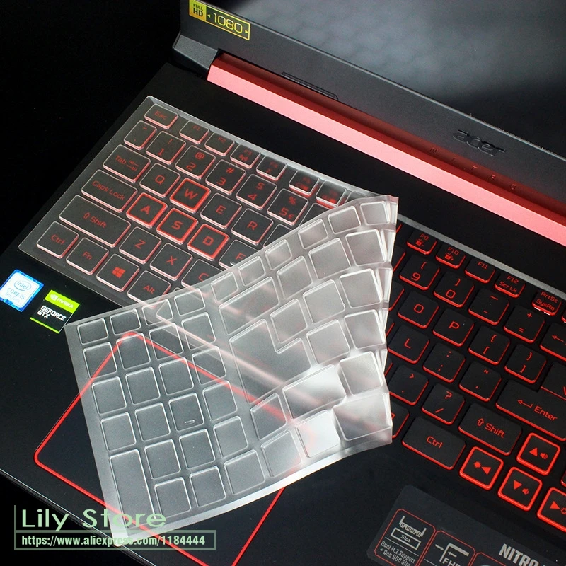Пленка для клавиатуры из ТПУ протектор для acer Aspire Nitro 5 AN515-54 Nitro 7 AN715-51 Predator Gaming AN515 | VX 15 RH317 Helios 500