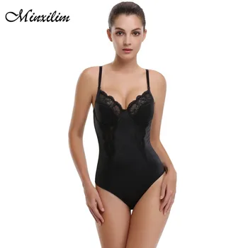 

Minxilim Women Seamless Shaping Bodysuit Waist Trainer Tummy Control Bodysuit Shapewear Slimming Underwear Girdle Waist Shaper
