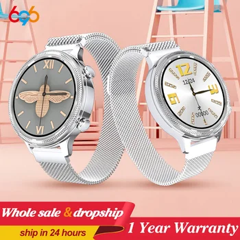 

696 Women Smart Electronic Watch Luxury Blood Pressure Digital Watches Fashion Calorie Sport Wristwatch DND Mode For Android IOS