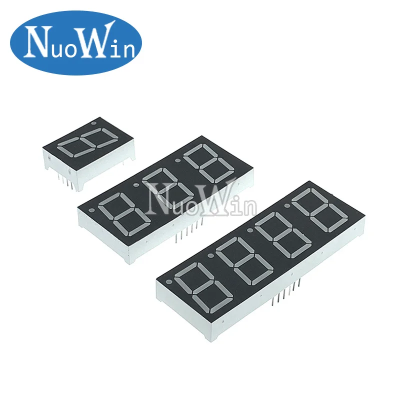 0.8/" inch LED Segment Displays Digital Tube Common Cathode//Anode 1//2//3//4 Bit Red