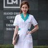 11Style Lab Uniform for Women Uniforms Work Wear Pharmacy White Coat Costume Female Spa Beauty Salon Long Jacket Gown ► Photo 2/6