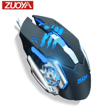 

ZUOYA Gaming Mouse USB Wired 3200 DPI Adjustable Optical LED Computer Mice USB Cable Gamer Mouse for laptop PC