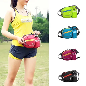 

Running Water Bottle Pockets For Men And Women Outdoor Sports Bag Waist Packs travel belt женские поясные сумки#XP30