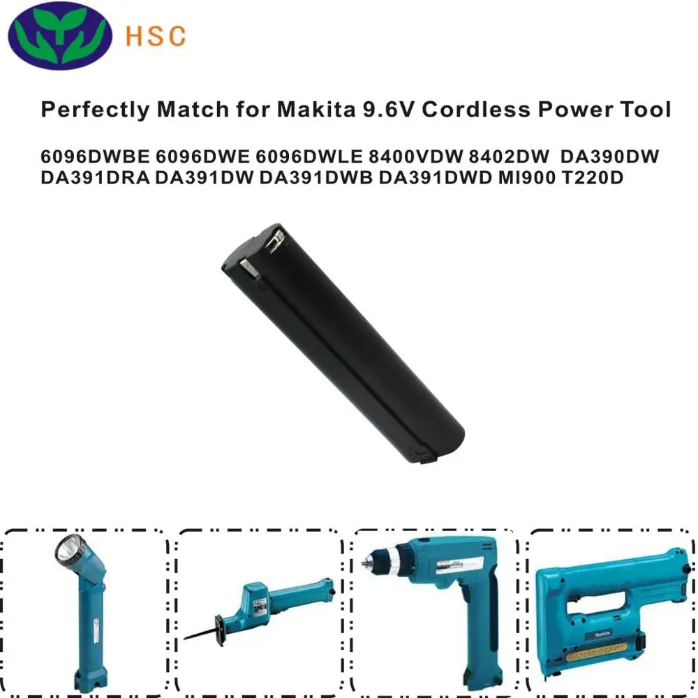2 шт. аккумуляторные батареи 9 6 Ач Mak9.6S NiMh для Makita 191681 в 193889 9000 4|Комплекты батарей| |
