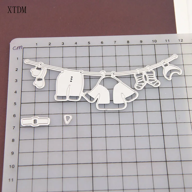 

Cutting dies clothesline metal crafts paper die-cutting /DIY embossing Christmas and New Year