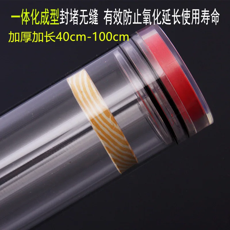 

Supplies Floating Box Drift Barrels Buoy-Drift Tube Acrylic Thickening Lengthen Floats Bucket Fishing Transparent