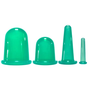 

Newest Vacuum Silicone Cupping Devices Anti-cellulite Slimming Massage Cups for Full Body Face Back Massager Cupping Pro