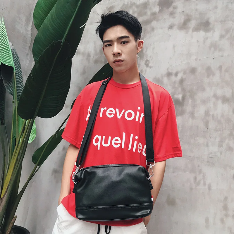 

Men's pockets high quality trend business casual simple wild Messenger shoulder bag 2019 new JIULIN