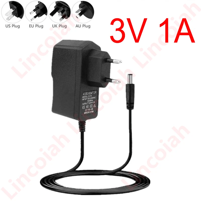 AC 100-240V DC 3 V 1A зарядное устройство для адаптера питания Volt TECSUN R909 DR920c R9012 R305 |
