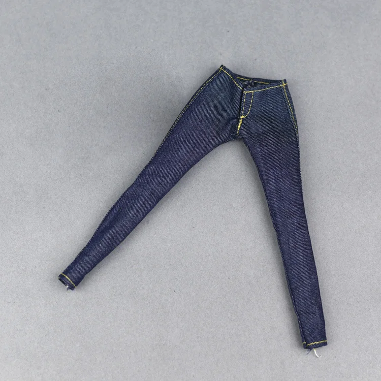 Толстовка пальто и синие джинсы короткая юбка наряд одежда пуловер свитер Одежда для 1/6 BJD Xinyi Барби Blythe FR ST Doll - Цвет: 5