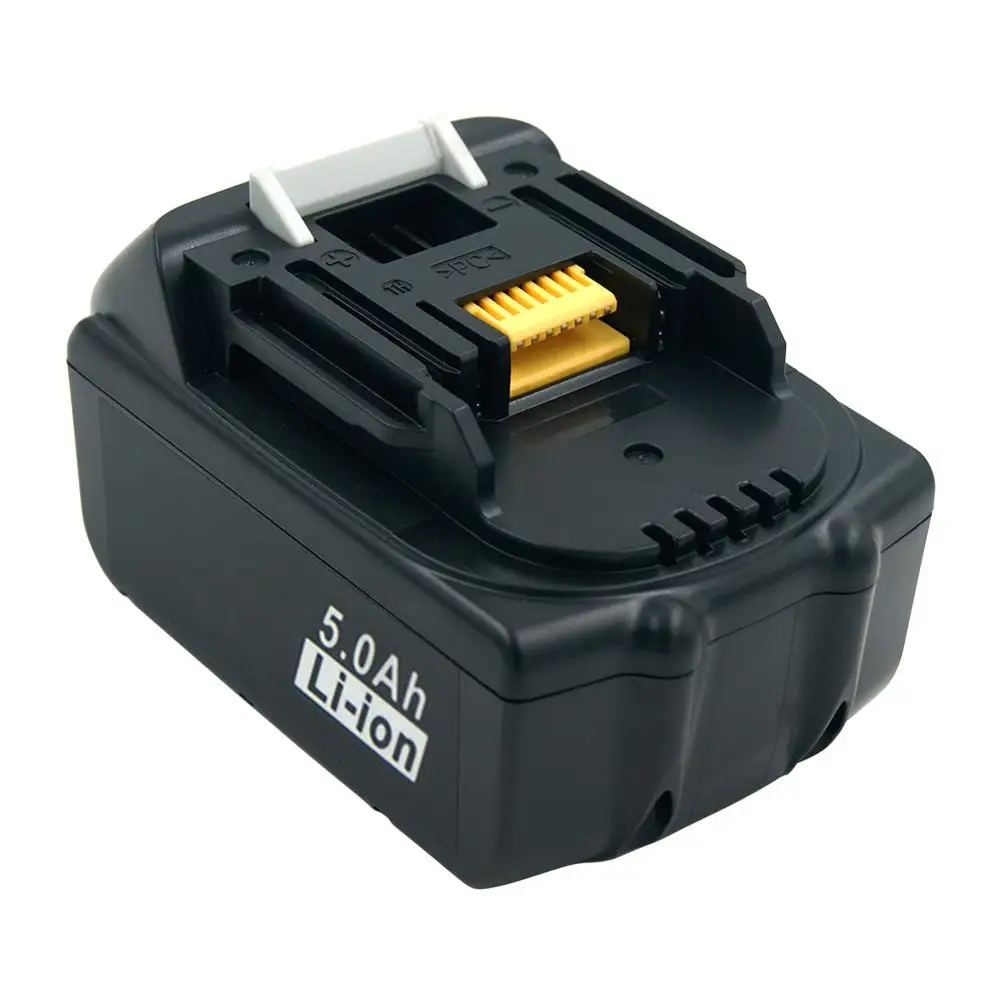 Kaufen Akku 18V 5A Li Ion ersatz batterien für Makita 18V Cordless Power Werkzeuge BL1850 BL1840 BL1860 BL1830 LXT400