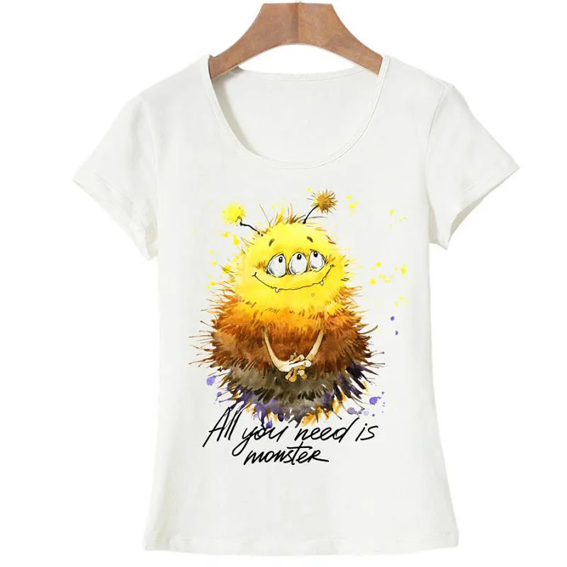 

Graphic tees tops cute cartoon tshirts women funny t shirt O-neck T-shirt Vintage Vogue Ullzang Mujer_T-Shirt