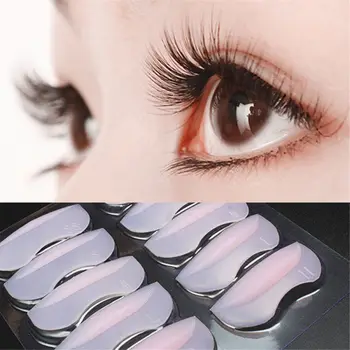 

10pcs Silicone Eyelash Perm Pad Recycling Lashes Rods Shield Lifting 3D Eyelash Curler Accessories Applicator Tools
