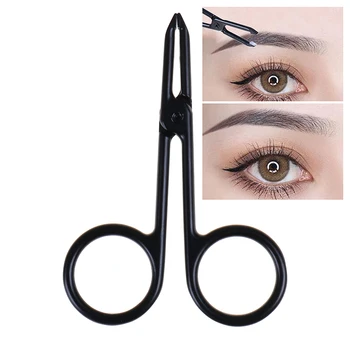 

1pcs Face Hair Remove Make Up Scissors Makeup Pinzas ToolCosmetic Trimmer Eyelash Clipper Eyebrow Tweezer Eyebrow Tweezers